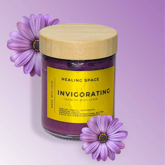 “Invigorating” Foaming Body Scrub